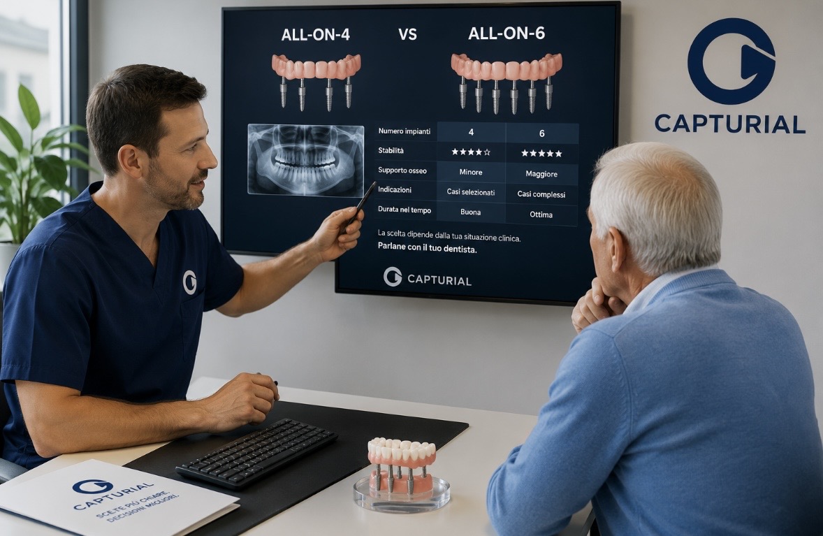 All-on-4 o All-on-6: quale scegliere nel 2026?